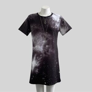 BlackMilk | Galaxy Mono Tee Dress